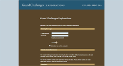 Desktop Screenshot of gce.gatesfoundation.org